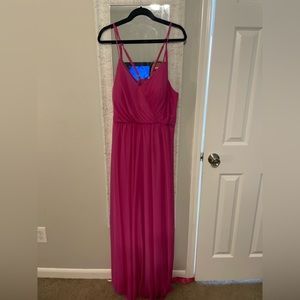 Azazie Darcy- Fuschia A22